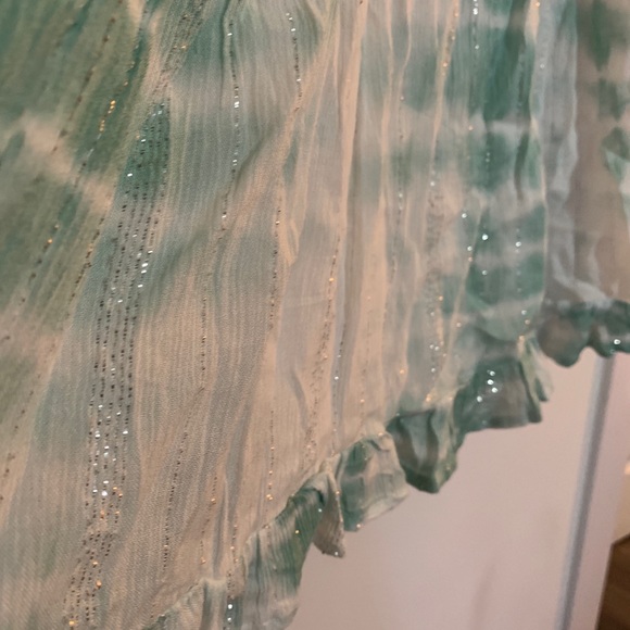 Teal and white Summer dress! - Picture 3 of 8